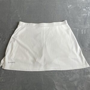 SPIRO Women's White Sport Fitness Golf Tennis Skirt‎ Skort Large 16 XL